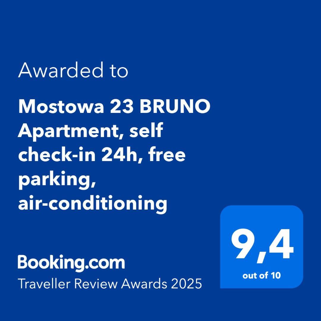 Mostowa 23 Bruno Apartment, Self Check-In 24H, Free Parking, Air-Conditioning Posen Exterior foto